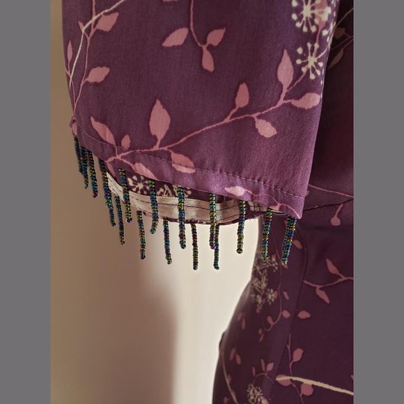 Never worn Vintage 100% Silk Dress - Please read description carefully - Picture 5 of 10